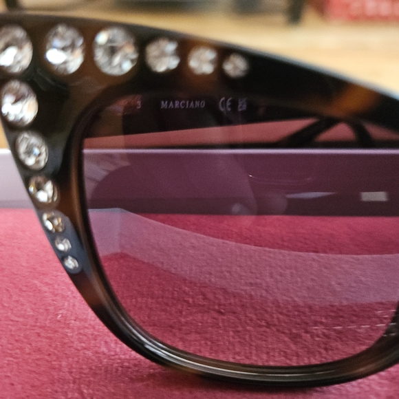 Marciano  Sunglasses with Crystal Accents - Picture 2 of 5